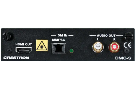 Crestron DMC-S DigitalMedia 8G™ Fiber Input Card for DM® Switchers Video Transmitters Crestron