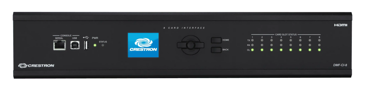Crestron DMF-CI-8 DigitalMedia™ Card Chassis for DM-NVX-C & DMCF, 8 Slots Video Transmitters Crestron
