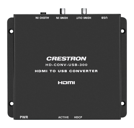 Crestron HD-CONV-USB-300 USB Converter with HDMI® and Analog Audio Input Video Transmitters Crestron