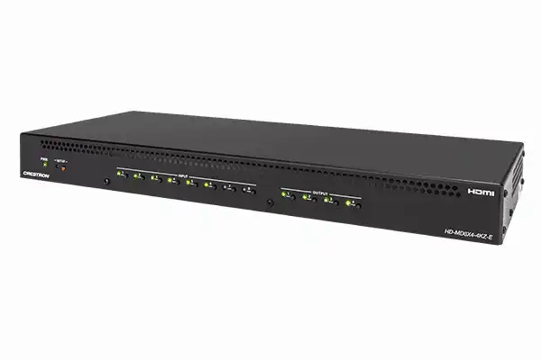 Crestron HD-MD8X8-4KZ-E 8x8 4K60 4:4:4 HDR AV Switcher Video Transmitters Crestron