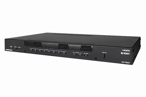 Crestron HD-PS622 8x2 4K60 4:4:4 HDR Presentation System Video Transmitters Crestron