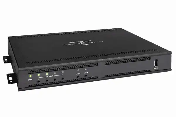 Crestron HD-RX-4K-510-C-E DMPS Lite™ 4K Multiformat 5x1 AV Switch and Receiver Video Transmitters Crestron