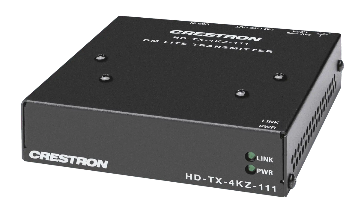 Crestron HD-TX-4KZ-111 DM Lite® 4K60 4:4:4 Transmitter for USB-C® DisplayPort™ Signal Extension over CATx Cable video Crestron