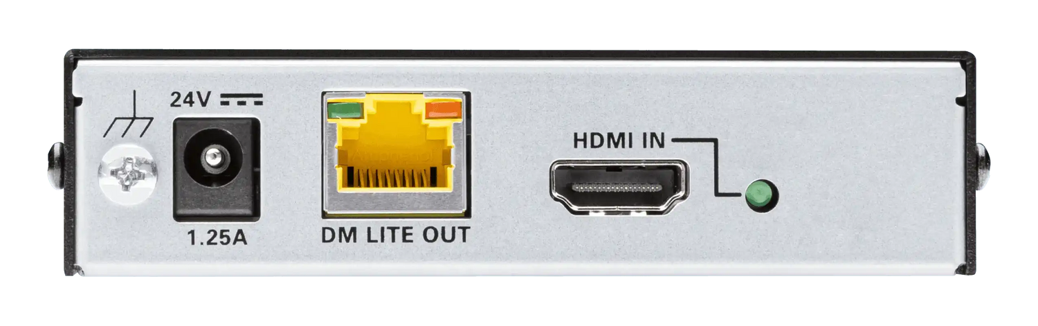 Crestron HD-TXC-4KZ-101 DM Lite® 4K60 4:4:4 Transmitter for HDMI®, RS‑232, and IR Signal Extension over CATx Cable Video Transmitters Crestron