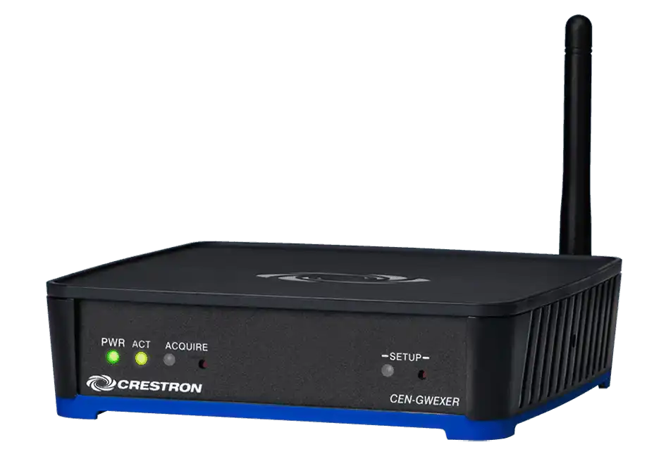 Crestron infiNET EX® & ER Wireless Gateway w/PoE Injector - CEN-GWEXER-PWE Room Control Crestron