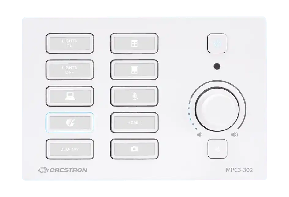 Crestron MPC3-302-W 3-Series® Media Presentation Controller 302 (White) Room Control Crestron