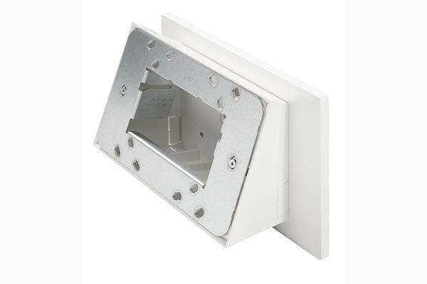 Crestron Multisurface Mount Kit for TSW-770 and TSW-1070 Series (Angled, White Smooth) - TSW-770/1070-MSMK-ANG-W-S Room Control Crestron