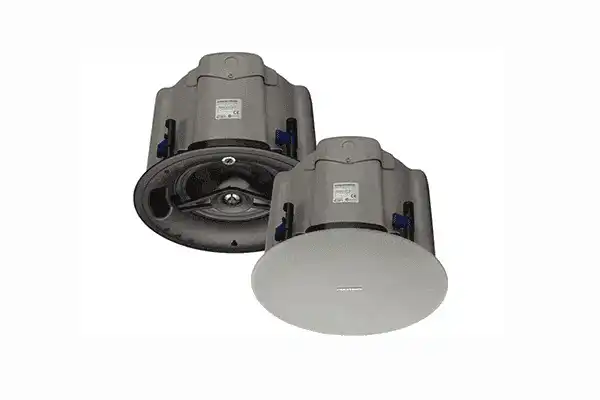 Crestron SAROS ICE8T-W-T-EACH Saros® Express 8" 2-Way In-Ceiling Speaker, White Textured, Single (must be ordered in multiples of 2) Speakers Crestron
