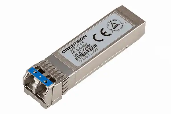 Crestron SFP-1G-LX SFP Transceiver Module for DM-NVX Series, Duplex Single-Mode Fiber, 1310 nm Networking Crestron