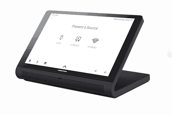 Crestron TS-1070-GV-B-S 10.1 in. Tabletop Touch Screen, Government Version, Black Smooth Room Control Crestron