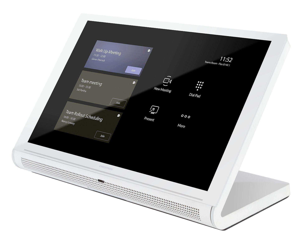 Crestron TS-1070-GV-W-S 10.1 in. Tabletop Touch Screen, Government Version, White Smooth Room Control Crestron