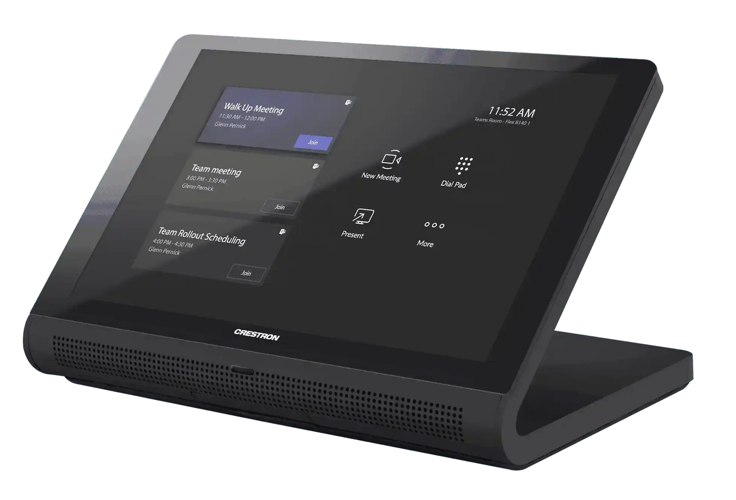 Crestron TS-770-B-S-CNBS 7 in. Tabletop Touch Screen, Black Smooth Room Control Crestron