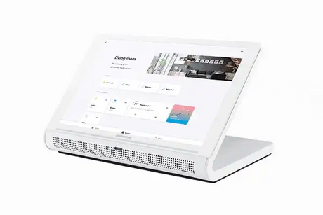 Crestron TS-770R-W 7 in. Tabletop Touch Screen, Crestron Home™ OS Version, White Room Control Crestron