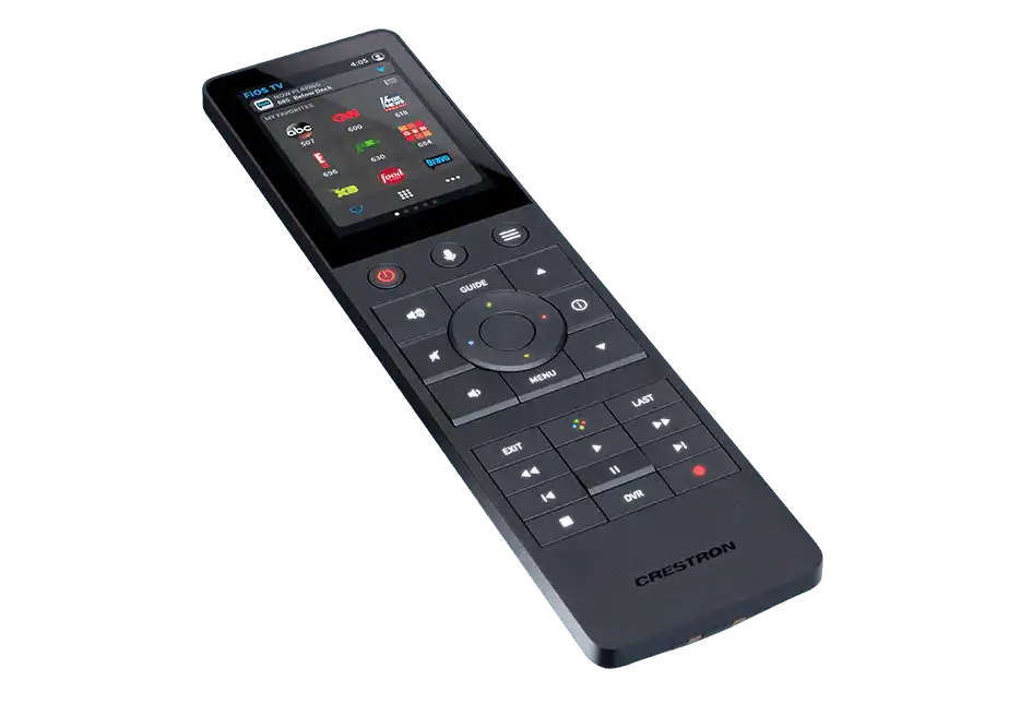 Crestron TSR-310 Handheld Touch Screen Remote, Black Room Control Crestron