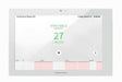 Crestron TSS-1070-W-S 10.1 in. Room Scheduling Touch Screen, White Smooth Room Reservation Crestron