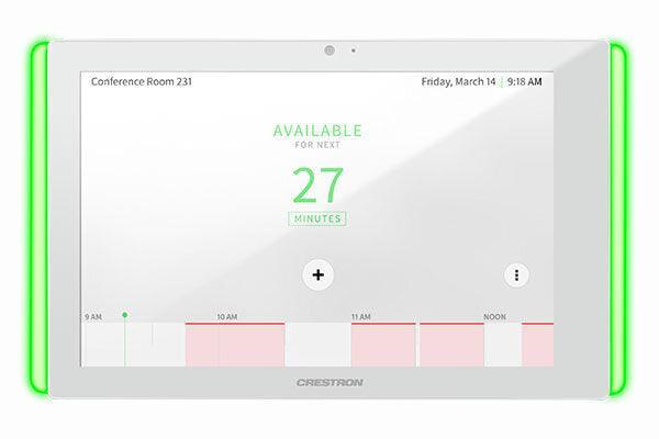 Crestron TSS-1070-W-S-LB KIT 10.1 In. Room Scheduling Touch Screen, Wh