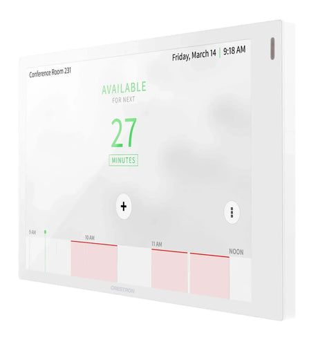 Crestron TSS-770-W-S 7 in. Room Scheduling Touch Screen (White, Smooth) Room Reservation Crestron