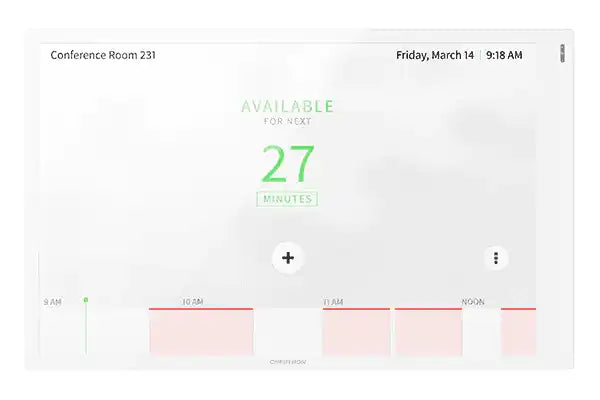 Crestron TSW-1070-GV-W-S 10.1 in. Wall Mount Touch Screen, Government Version, White Smooth Room Control Crestron