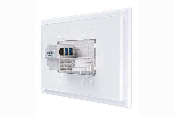 Crestron TSW-1070-W-S 10.1 in. Wall Mount Touch Screen, White Smooth Room Control Crestron