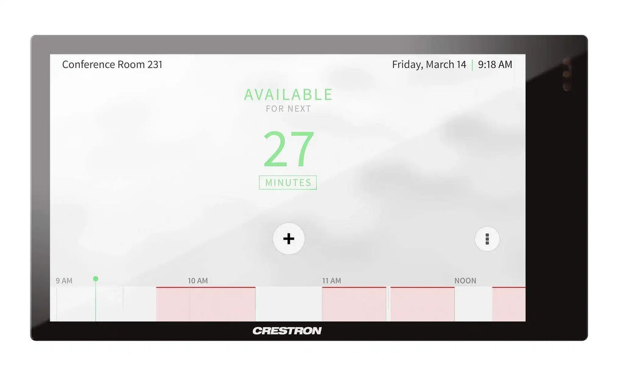 Crestron TSW-570-B-S 5 in. Wall Mount Touch Screen, Black Smooth Room Control Crestron