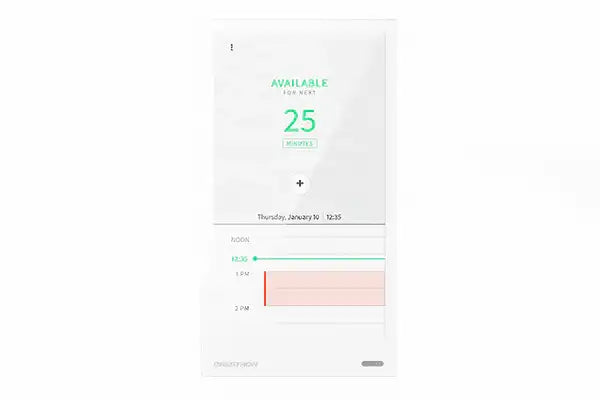 Crestron TSW-570P-W-S 5 in. Wall Mount Touch Screen, Portrait, White Smooth Room Control Crestron