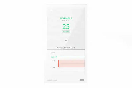 Crestron TSW-570P-W-S 5 in. Wall Mount Touch Screen, Portrait, White Smooth Room Control Crestron