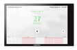 Crestron TSW-770-GV-B-S 7 in. Wall Mount Touch Screen - Government Version (Black, Smooth) Room Control Crestron