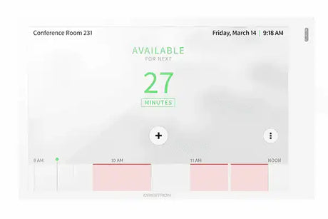 Crestron TSW-770-GV-W-S 7 in. Wall Mount Touch Screen, Government Version, (White, Smooth) Room Control Crestron