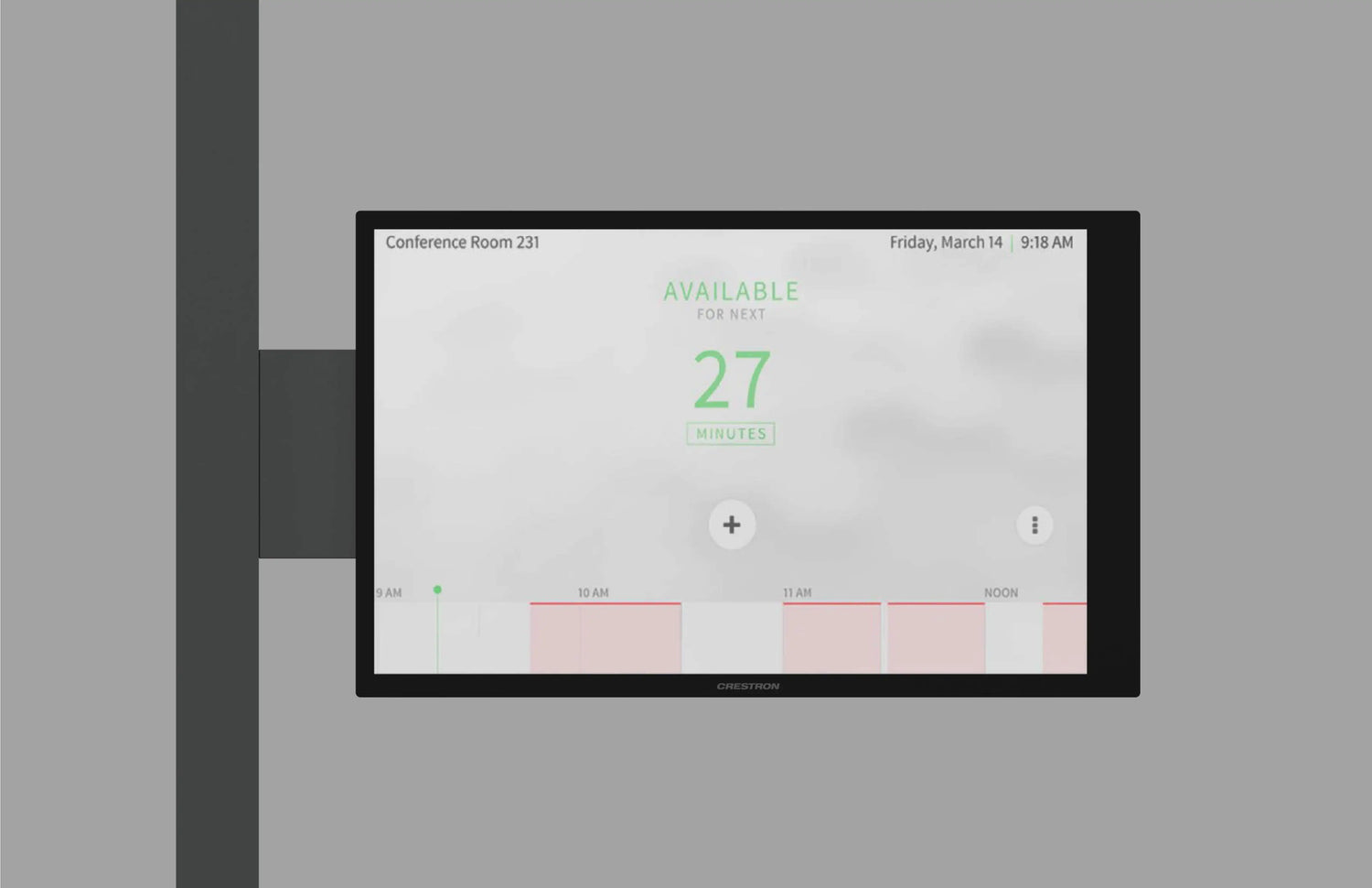 Crestron TSW-770/1070-MUMK-B Mullion Mount Kit for TSW-770 and TSW-1070 Series (Black) Room Control Crestron