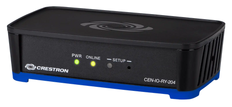 Crestron Wi-Fi Network I/O Extender with 4 Relay Ports - CEN-IO-RY-204 Room Control Crestron