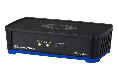 Crestron Wired Ethernet Module with 4 IR Ports - CEN-IO-IR-104 Room Control Crestron