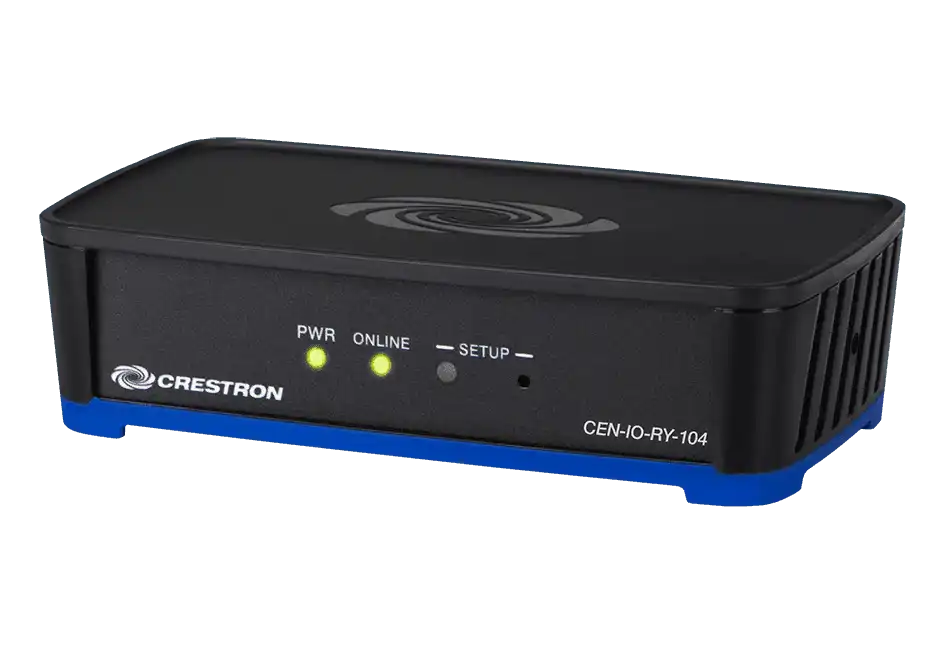 Crestron Wired Ethernet Module with 4 Relay Ports - CEN-IO-RY-104 Room Control Crestron