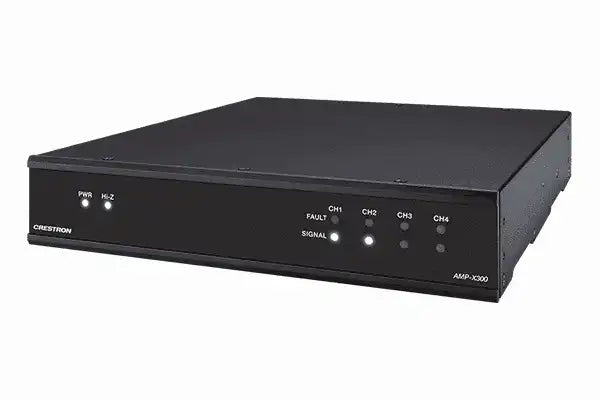 Crestron X Series Four Channel Modular Power Amplifier - AMP-X300 Audio Amplifiers Crestron