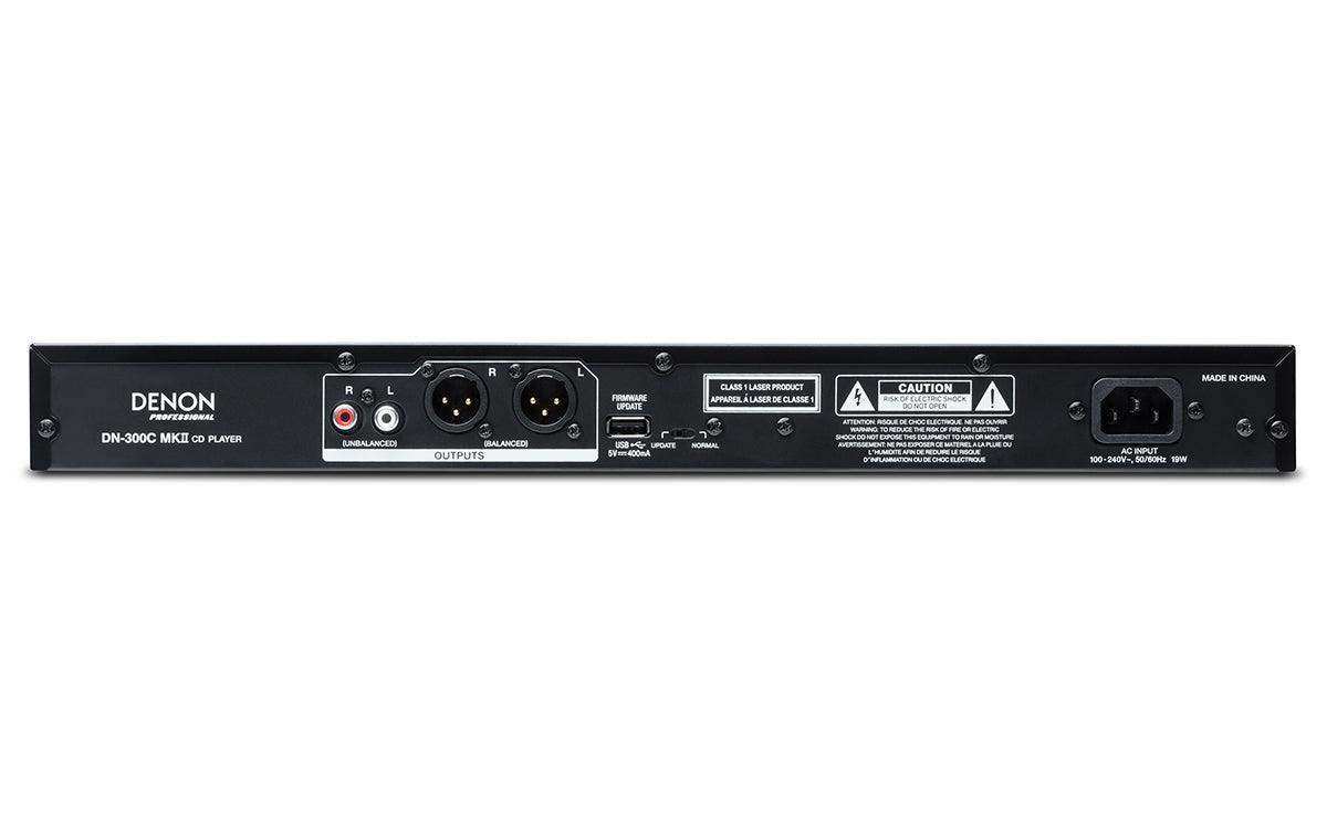 Denon DN-300CMKII CD/Media Player with Tempo Control - DN300RMKIIXUS Audio Players & Recorders Denon