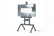 Heckler AV Cart for Logitech Rally Plus ( Black/ Grey ) - H715BG Collaboration Furniture Heckler Design