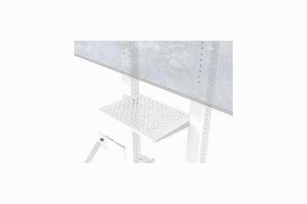Heckler Control Shelf for Heckler AV Cart (White) - H709WT Collaboration Furniture Heckler Design