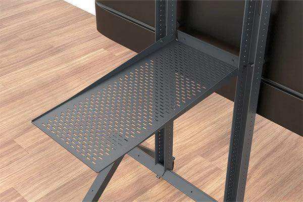 Heckler Device Panel XL for Heckler AV Cart (Black Gray) - H708BG Collaboration Furniture Heckler Design