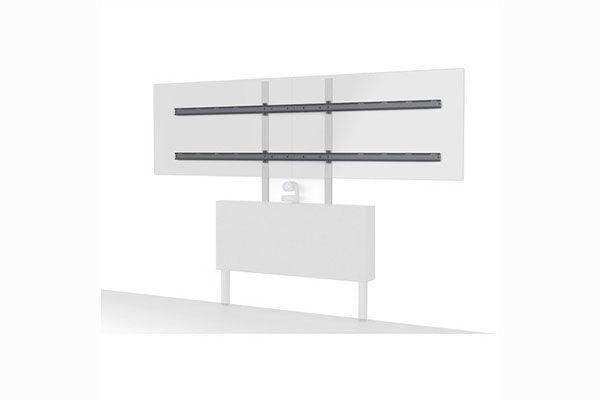 Heckler Dual Display Kit for AV Credenza (Black Grey) - H570BG Collaboration Furniture Heckler Design