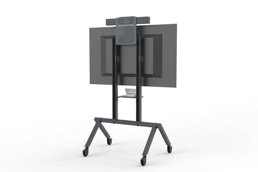 Heckler H700BG AV Cart Prime (Black Grey) Collaboration Furniture Heckler Design