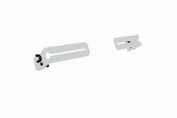 Heckler H707 Soundbar Mount for Heckler AV Cart (White) - H707WT Collaboration Furniture Heckler Design