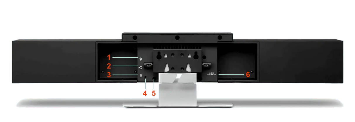 HP POLY Studio Audio and Video Soundbar USB video conferencing device (TAA Compliant) - 842F2AA#ABA Video Conferencing Poly