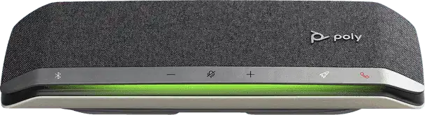 HP POLY Sync 40 Speakerphone - Silver - USB - Microphone - 772C4AA Conference Phones Poly