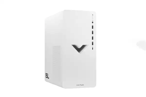 HP Victus TG02-0040 Gaming Desktop Computer - Intel Core i7 12th Gen i7-12700F Dodeca-core (12 Core) 2.10 GHz - 16 GB RAM DDR4 SDRAM - 512 GB NVMe M.2 PCI Express PCI Express NVMe SSD - Tower - Mica Silver (Discontinued) Computers HP Inc.