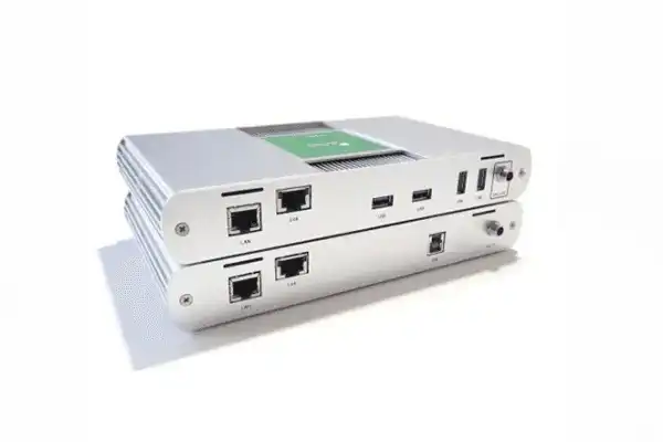 Icron Four-Port USB 3-2-1 Raven 3104 Point-to-Point Extender System (328') Networking Icron