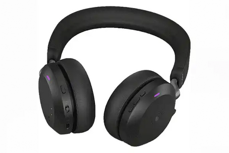 Jabra Evolve2 75 UC Noise-Canceling Wireless Headset (Black) Telephone Accessories Jabra