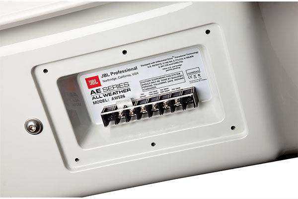 JBL AW566 High Power 2-Way All-Weather Loudspeaker with 15" LF and Rotatable Horn (Gray) Speakers JBL Professional