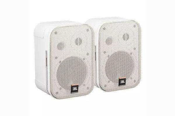 JBL C1PRO-WH 5" Two-Way Professional Compact Loudspeaker (Pair, White) Speakers JBL Professional