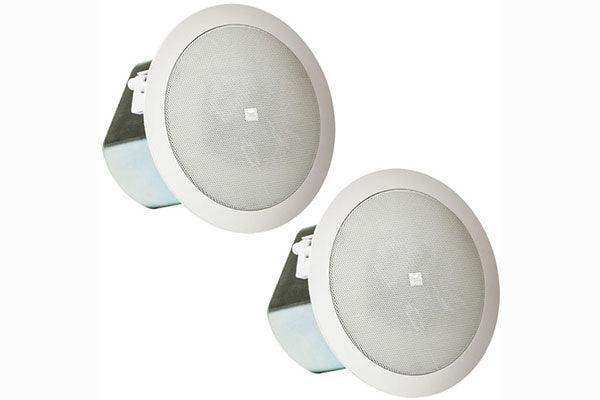JBL Control 12C/T Professional Series 3" 40W Passive Ceiling Loudspeaker (Pair, White) Speakers JBL Professional
