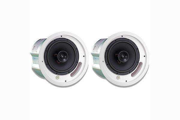 JBL CONTROL 18C/T 2-Way 8" Coaxial Ceiling Loudspeaker (Pair, White) Speakers JBL Professional