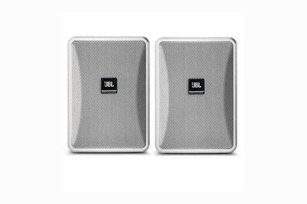 JBL Control 23-1L-WH High-Output Indoor/Outdoor Background/Foreground Speaker (Pair, White) Speakers JBL Professional
